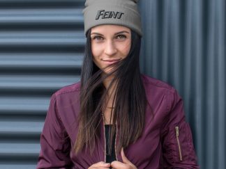 Feint Embroidered Beanie